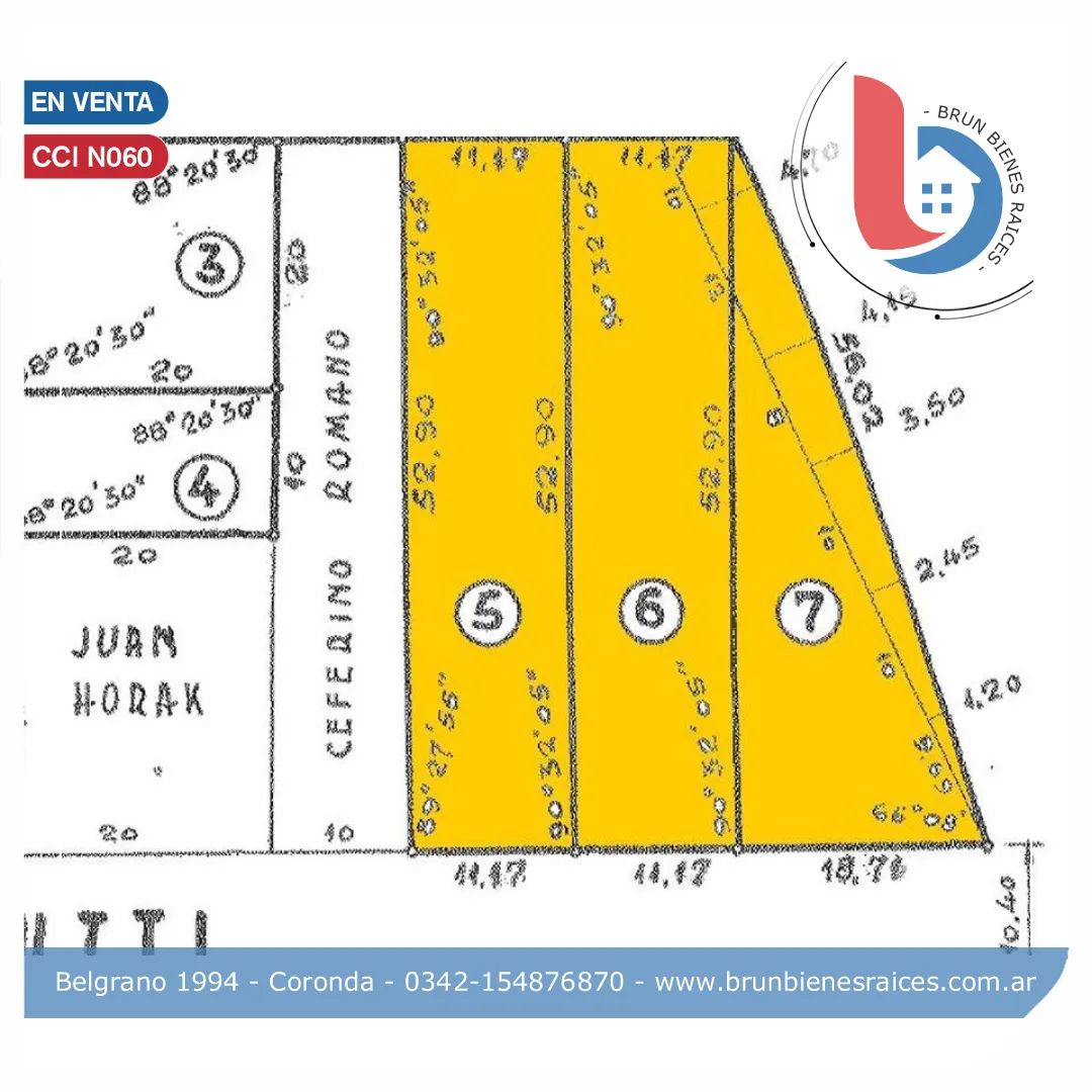 TERRENOS EN VENTA en Coronda
